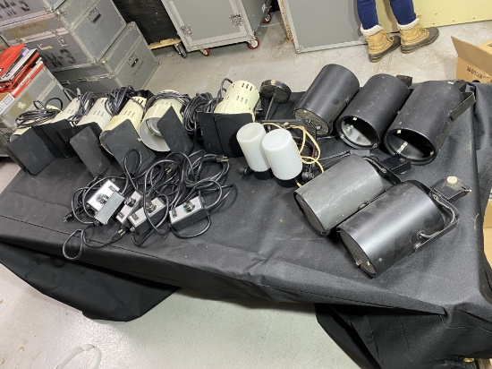 Group of Studio or Production Lighting