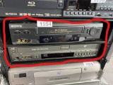 Pair of vintage VHS and/or DVD Recorders