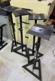 Group of 4 Speaker Stands