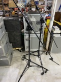 2 Large sized microphone stands