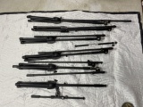 Group lot of Microphone Stands