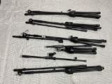 Group lot of Microphone Stands