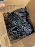 Large lot of various audio wires