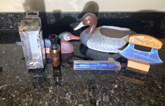 Duck Call, Skinning Knife, and More