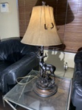 Hunting Lodge Style Lamp