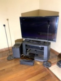 Sony Bravia 40 in TV with Sony Surround Sound & Stand
