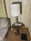 Vintage Mid Century Lamp PLUS Table