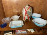 Group of Pyrex wares and more