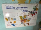 Vintage magnetic USA Souvenir magnet holder