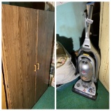 Cabinet, vacuum cleaner lot etc lot