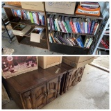 2 low bookshelves PLUS end tables
