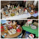 Group lot of assorted Christmas items