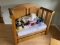 Vintage Wooden Baby Day Bed