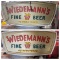 Two Single Sided Light up Hanging Wiedemann's Beer Signs