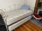 Vintage Iron and Brass bed w/second bed that slides out