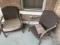 Pair of Outdoor Low Patio Chairs