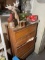 Mid Century Dresser plus items on top