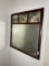 Antique Mirror with Lithography Panels