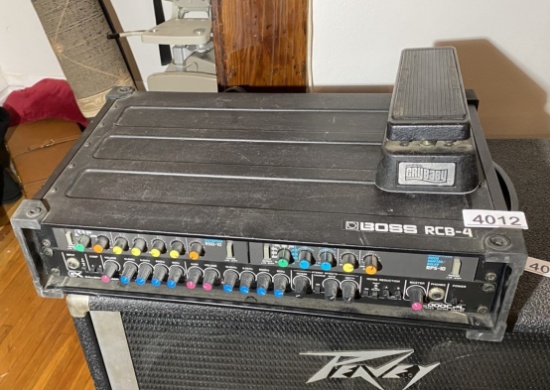 Vintage Boss Rack w/ Pitch Shifter, Preamp, pedal