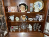 Contents of shelves