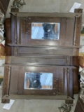 Large Antique Mantle with Mirror