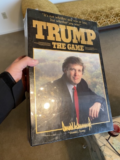 Sealed never opened Donald Trump game