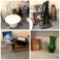 Retro Style Coffee Table, Vacuums, Brooms, Wall Art and More