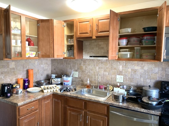 Clean out of Left side of Kitchen