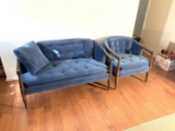 Settee and Side Chair