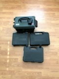 3 Plastic Gun Cases and Plastic Ammo Case