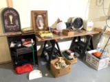 Decorative Items, Saw Horses, Kitchen Items and More