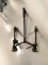 Rhode Gear Black Steel Hitch Mount Swing Down Bike Rack