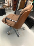 Vintage Style Office Chair and Stool