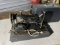 Antique Singer Sewing Machine in Case