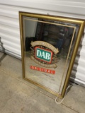 Vintage DAB Dortmunder Beer Mirror Advertising