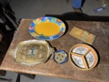 Group lot of misc decorative items