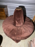 Vintage Round Lounge Chair Couch