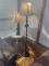 Side Table and 2 Lamps