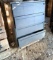 Metal Cabinet with Contents - Gloves, String Trimmer Line & More