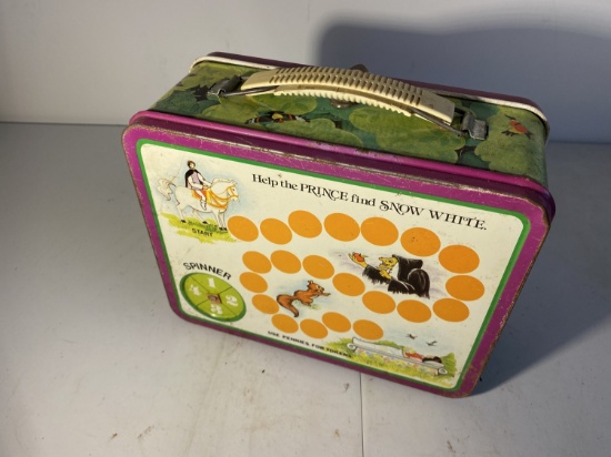 Vintage Metal Lunchbox Snow White