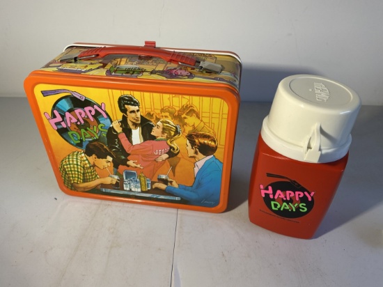 Vintage Metal Lunchbox - Happy Days