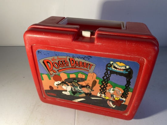 Vintage plastic lunchbox - Roger Rabbit