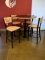 4 person High-top Round Dining Table with High Top Chairs