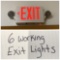 6 Exit Lights