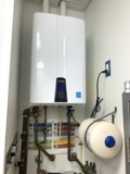 Tankless Navien NPE Condensing Water Heater with Pressure Tank