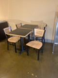 4 Person Dining Table with 4 Chairs