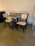 4 Person Dining Table with 4 Chairs