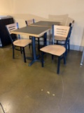 4 Person Dining Table with 4 Chairs