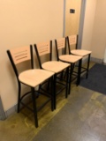 4 High Top Chairs