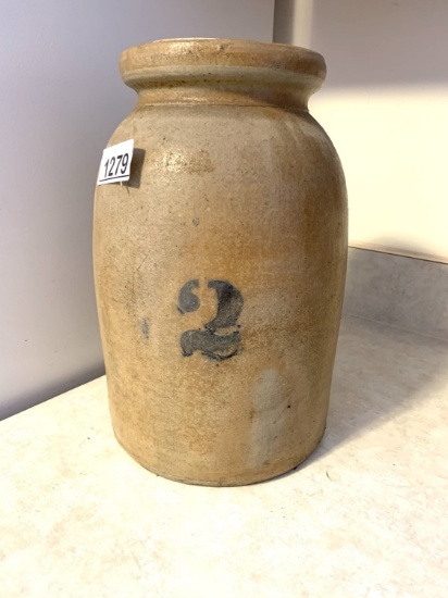 Antique 2 Gallon Stoneware Jug